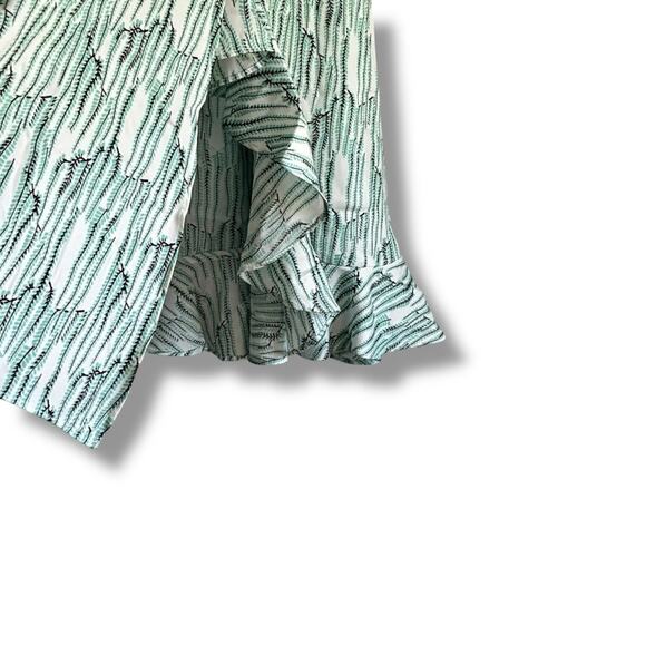 Topshop Wisteria ruffle midi skirt Women’s 8 NWT - Picture 7 of 10